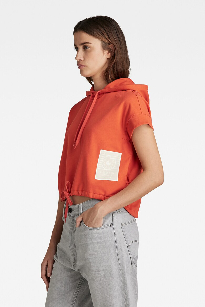 G-Star RAW Худи с къси ръкави - Pepit.bg