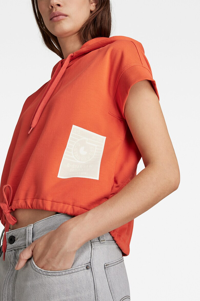 G-Star RAW Худи с къси ръкави - Pepit.bg