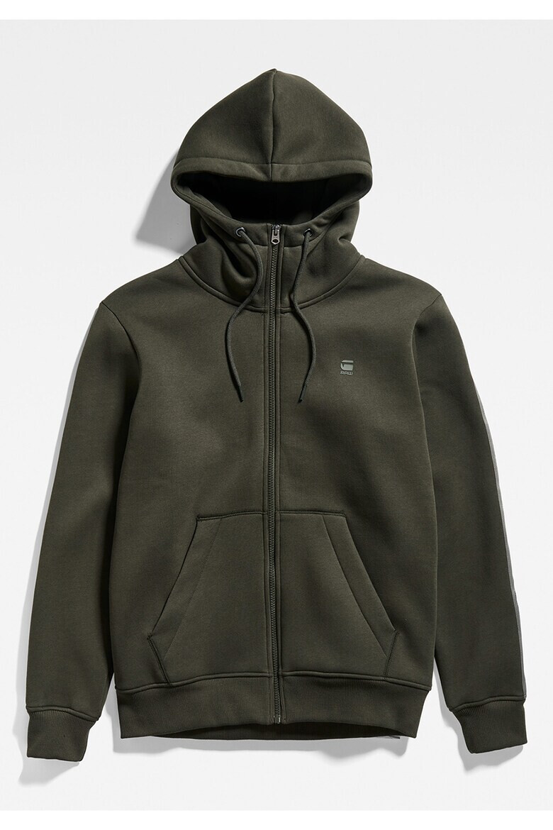 G-Star RAW Худи с цип и лого - Pepit.bg