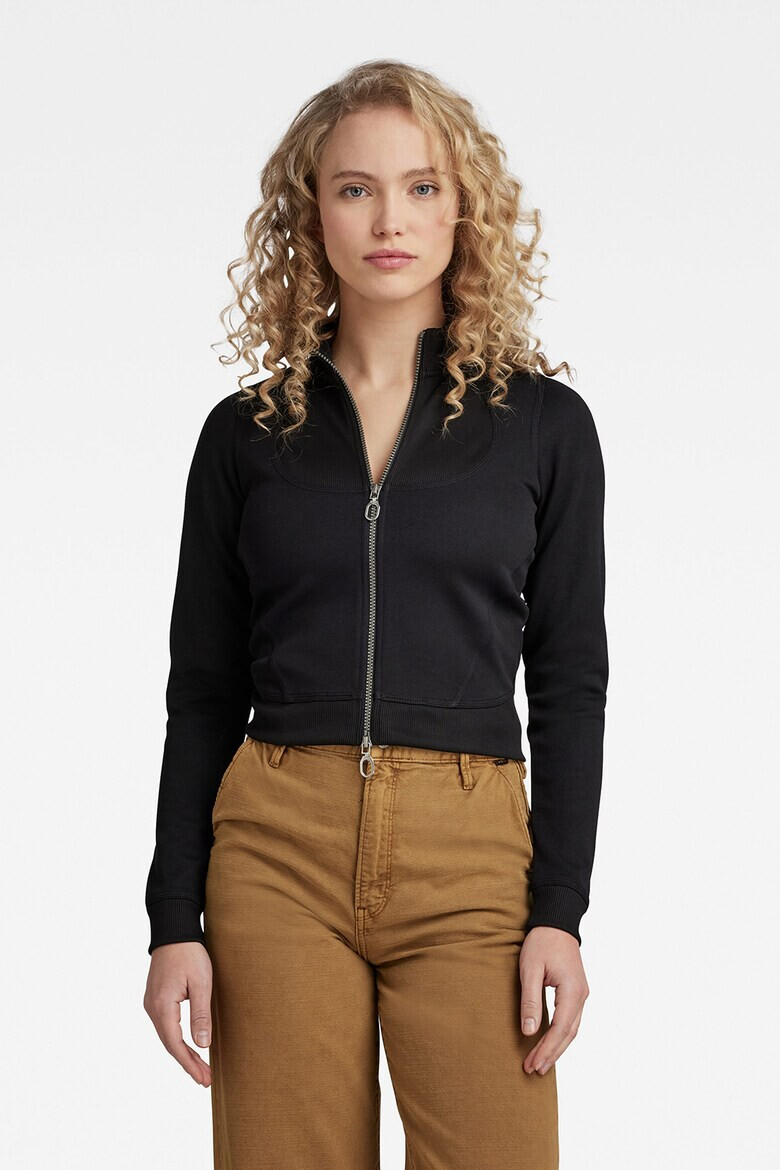G-Star RAW Къс суитшърт с цип - Pepit.bg