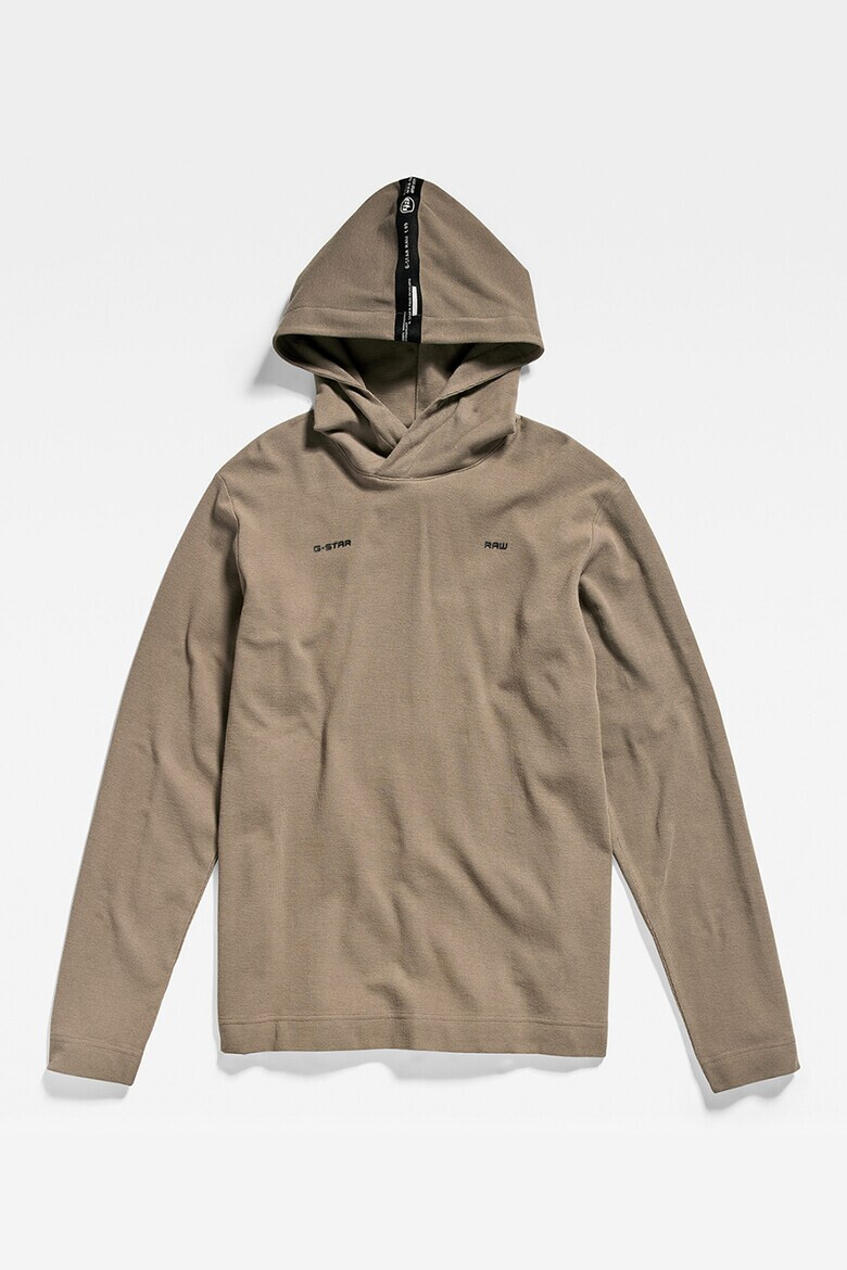 G-Star RAW Памучно худи с лого - Pepit.bg