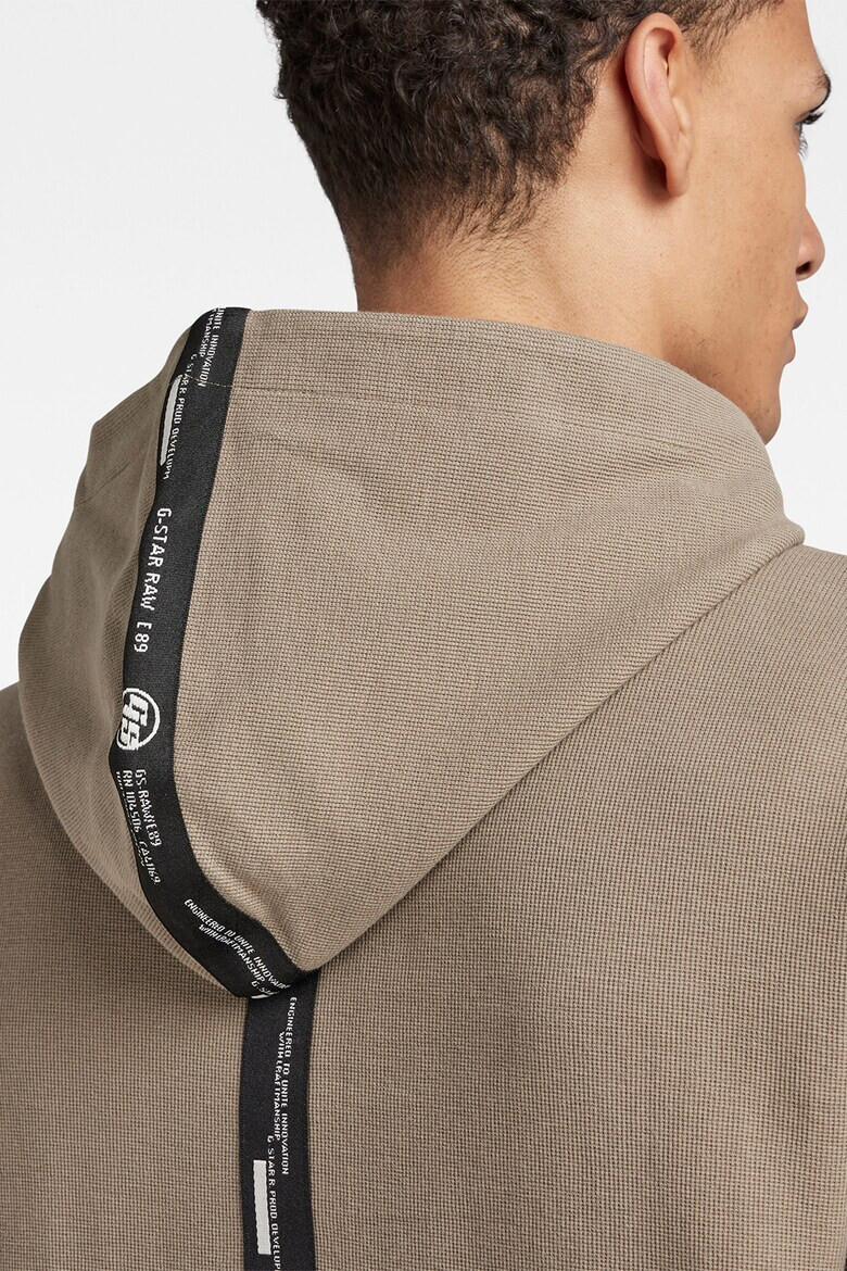 G-Star RAW Памучно худи с лого - Pepit.bg