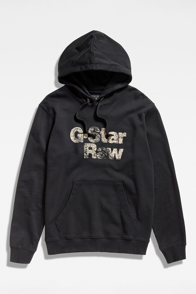 G-Star RAW Памучно худи с лого - Pepit.bg