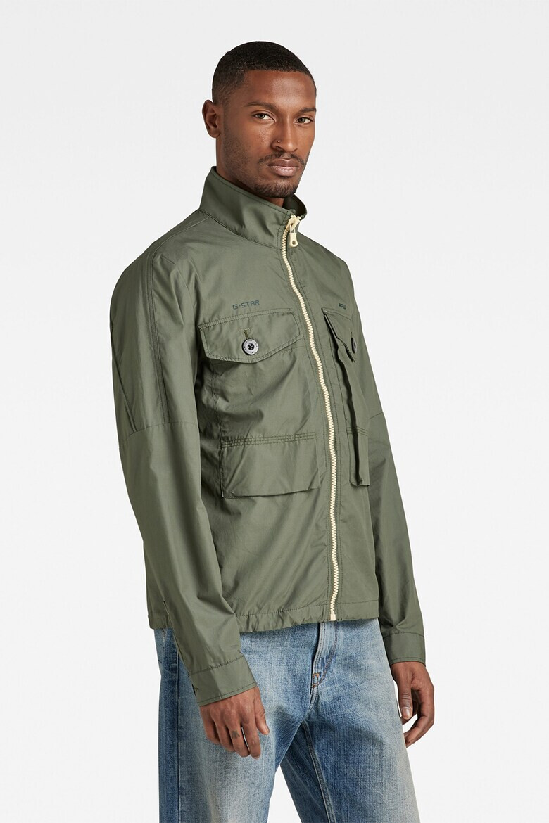 G-Star RAW Памучно яке с джобове с капаче - Pepit.bg
