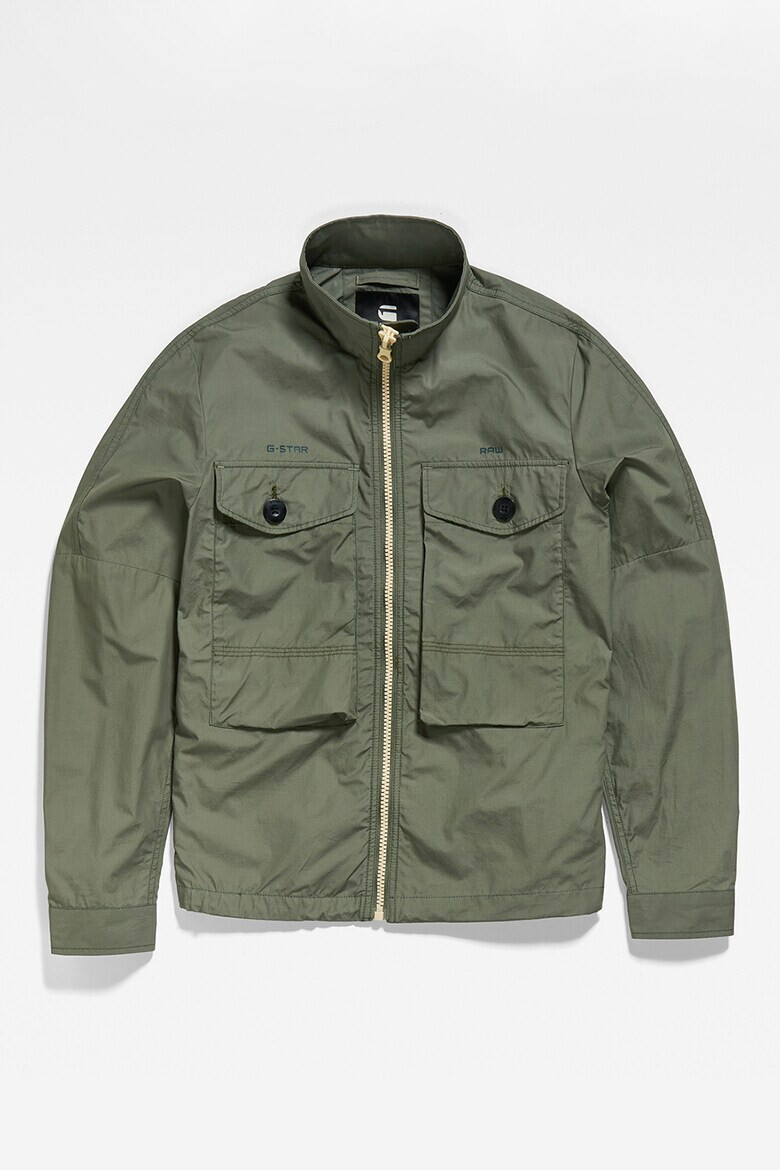 G-Star RAW Памучно яке с джобове с капаче - Pepit.bg
