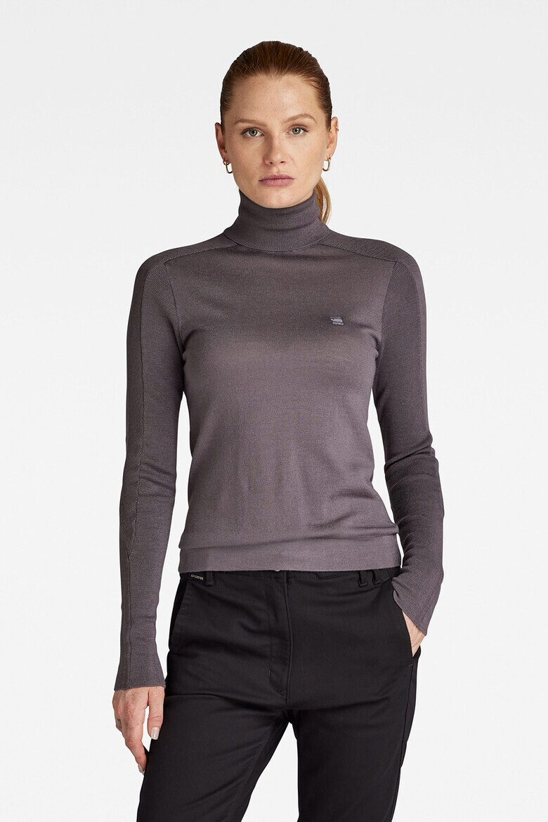 G-Star RAW Поло Core от мерино - Pepit.bg