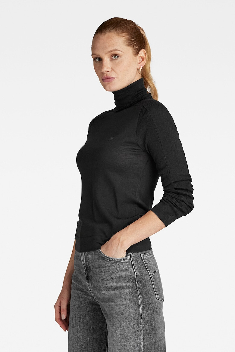 G-Star RAW Поло Core от мерино - Pepit.bg