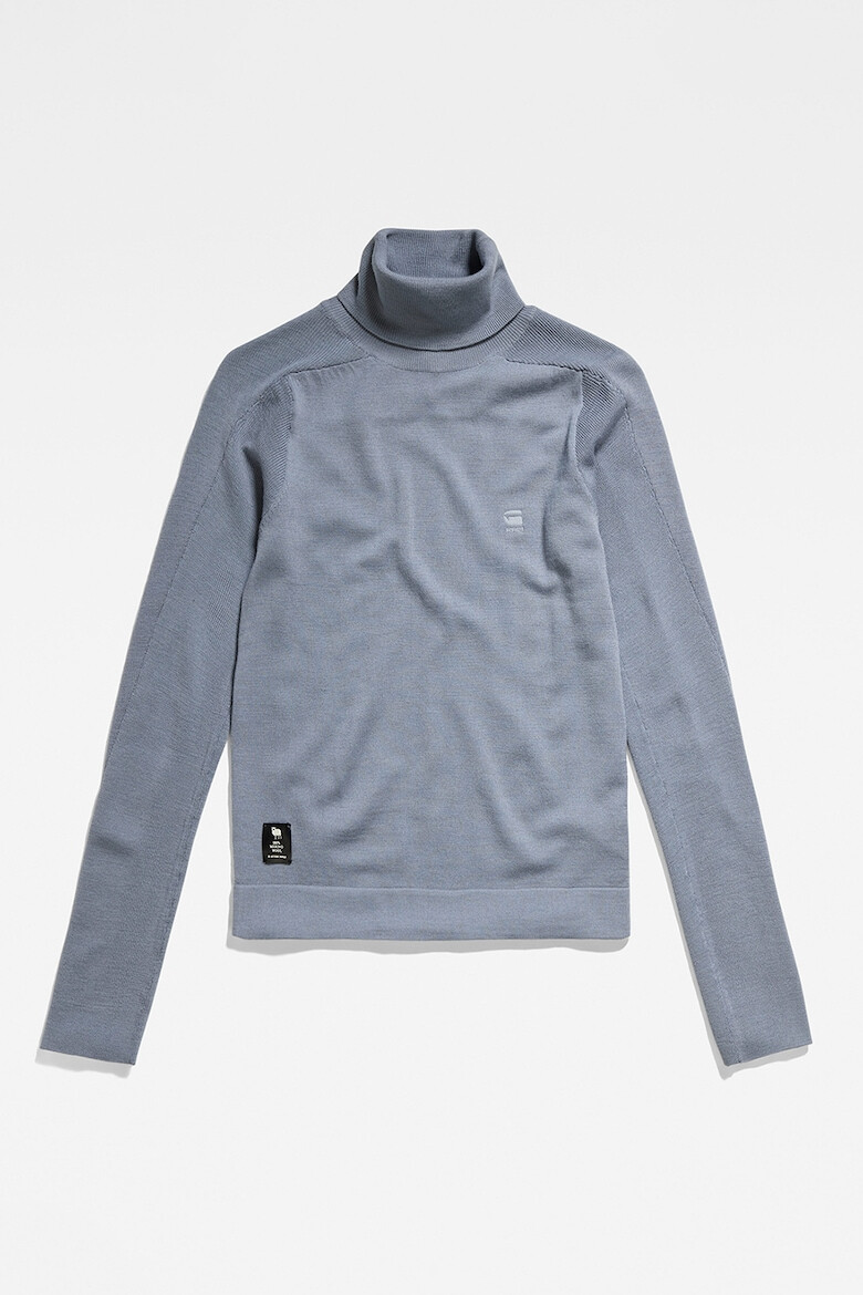 G-Star RAW Поло Core от мерино - Pepit.bg