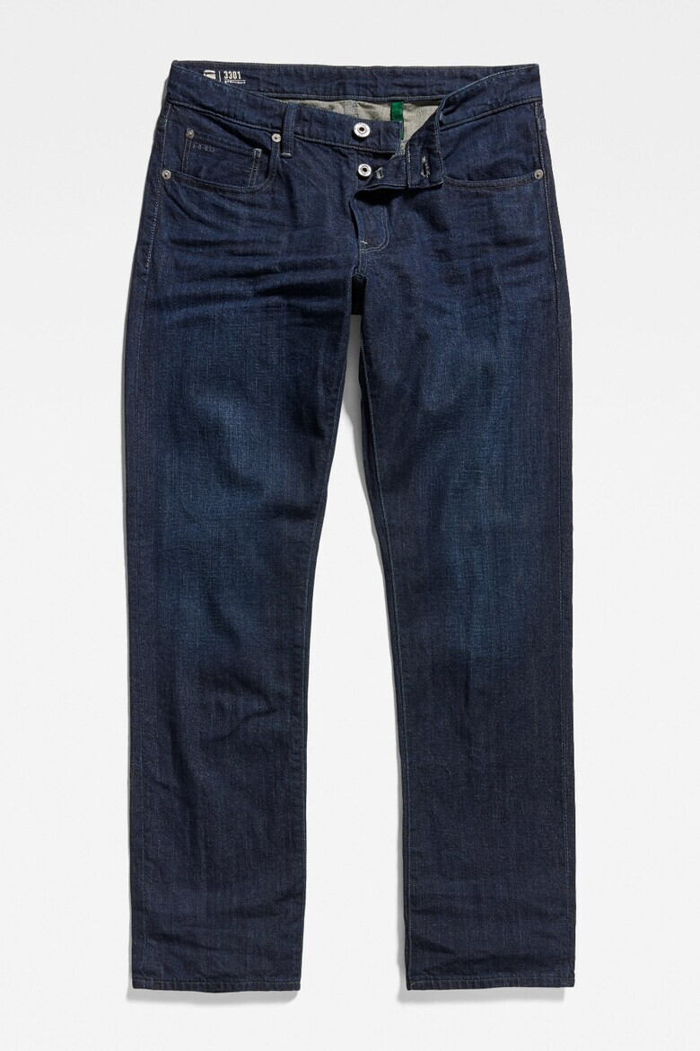G-Star RAW Прави дънки 3301 - Pepit.bg