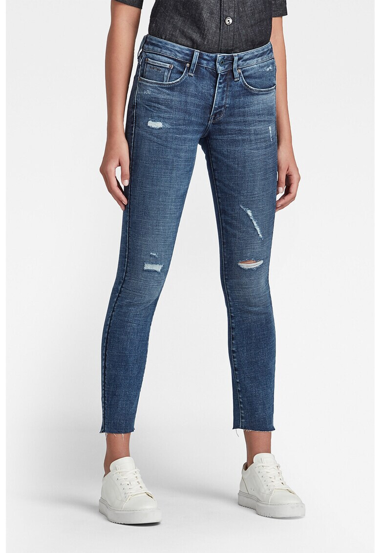 G-Star RAW Прилепнали дънки 3301 над глезена - Pepit.bg