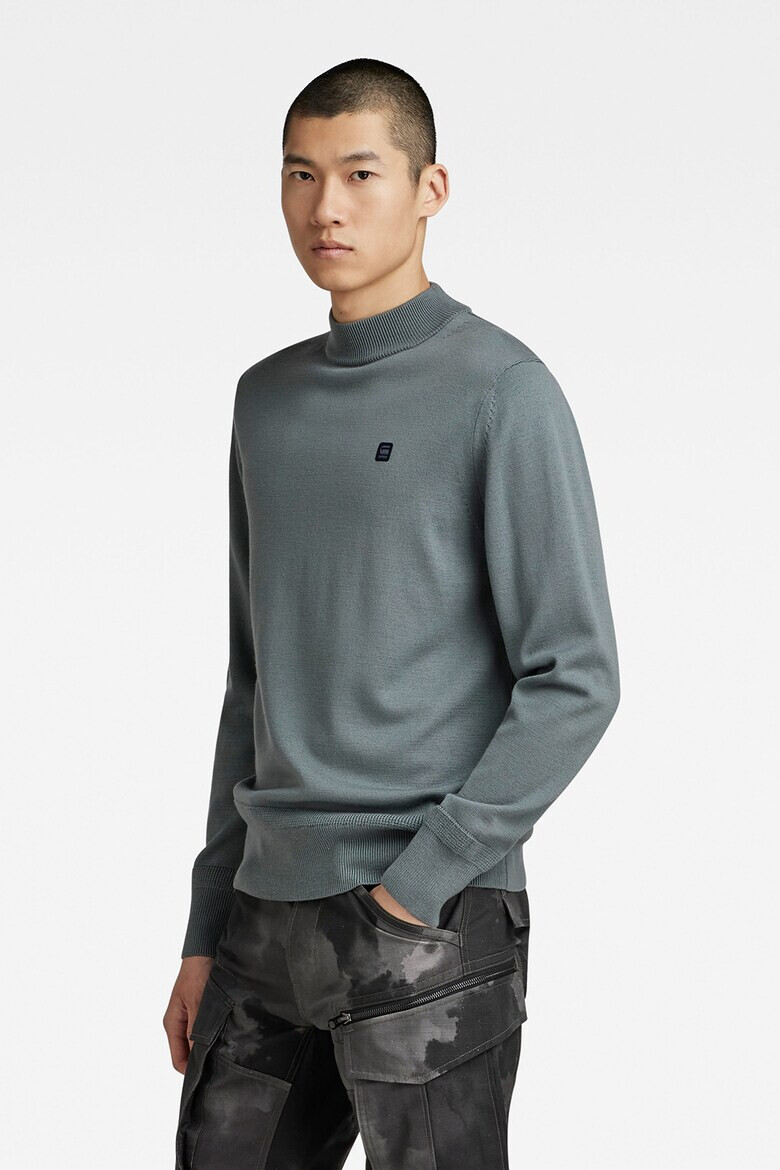 G-Star RAW Пуловер Premium Core от мерино - Pepit.bg
