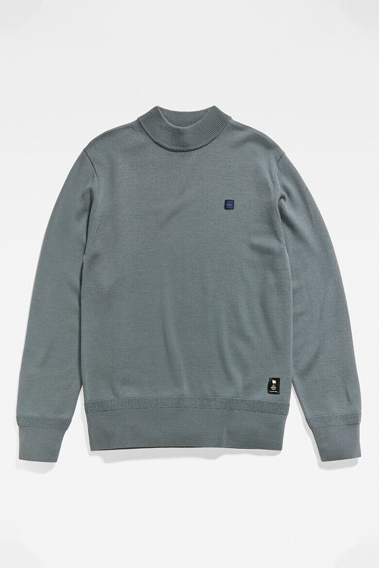 G-Star RAW Пуловер Premium Core от мерино - Pepit.bg