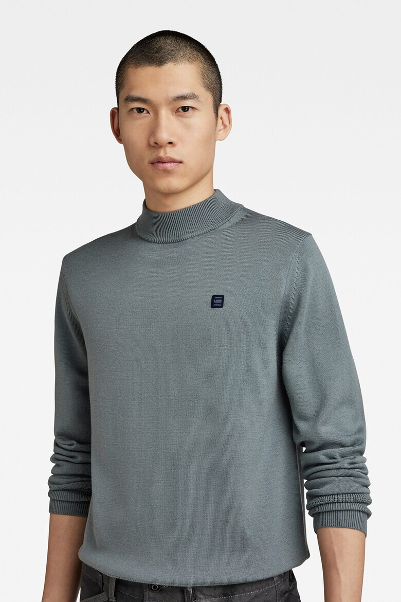 G-Star RAW Пуловер Premium Core от мерино - Pepit.bg