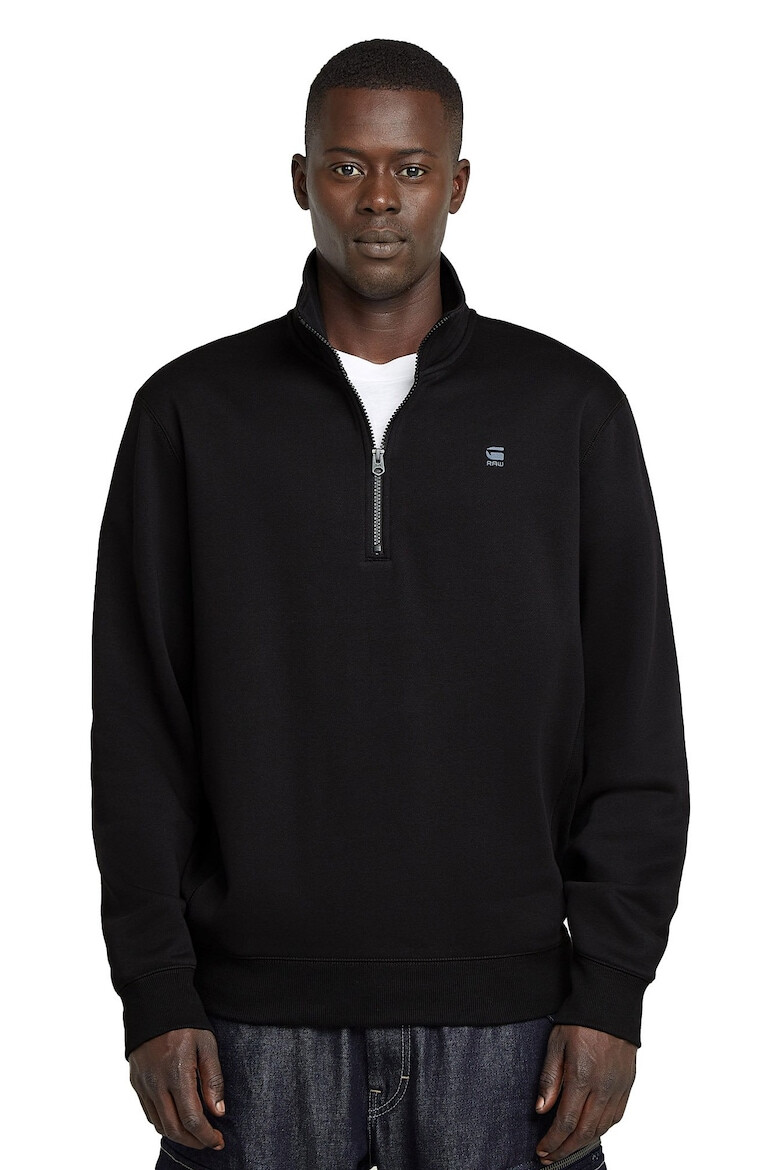 G-Star RAW RAW Суитшърт Premium Core с къс цип - Pepit.bg
