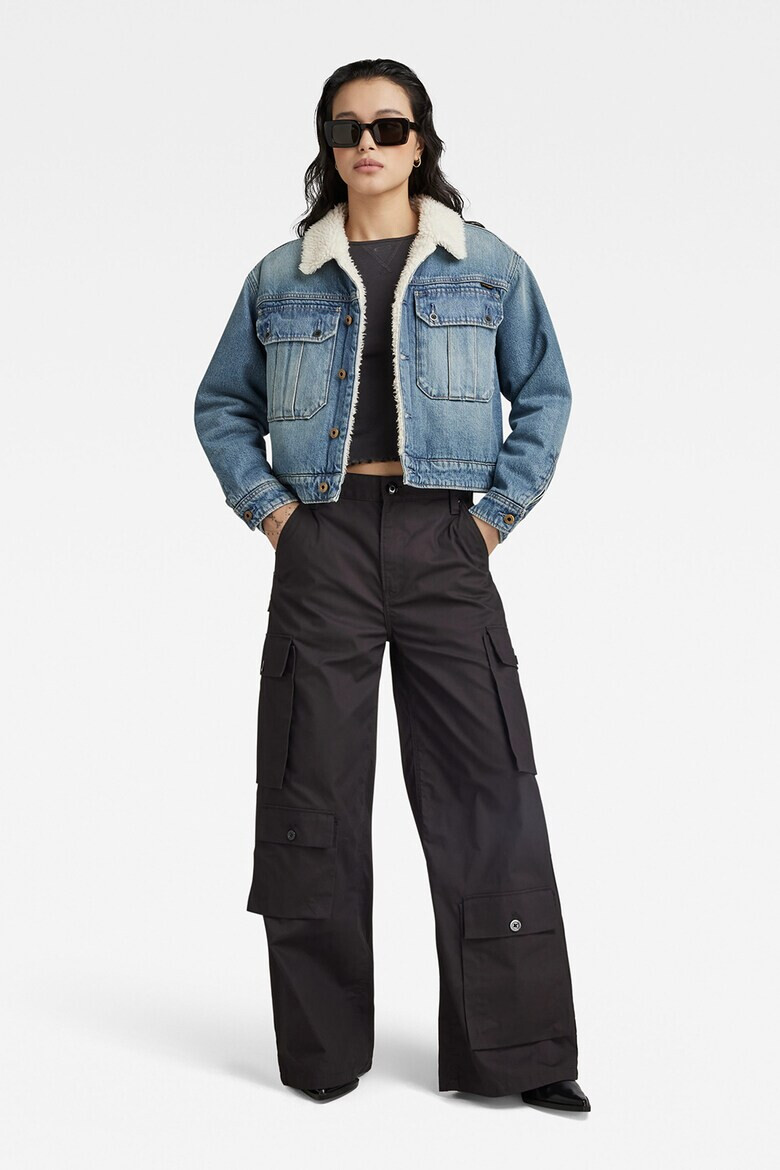 G-Star RAW Разкроен карго панталон Mega - Pepit.bg