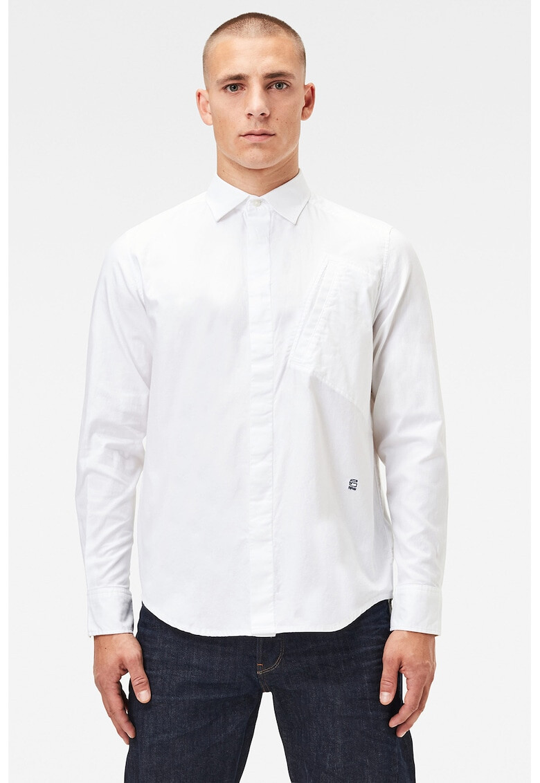 G-Star RAW Риза с асиметричен джоб - Pepit.bg