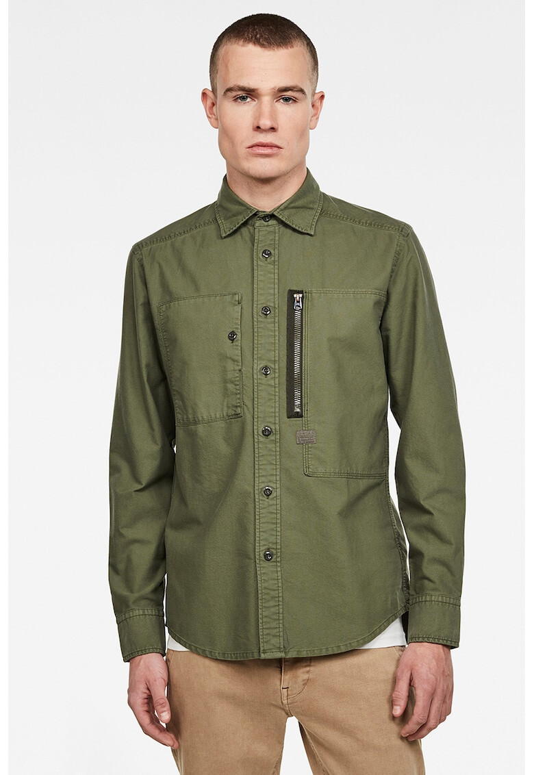 G-Star RAW Риза с декоративен цип - Pepit.bg