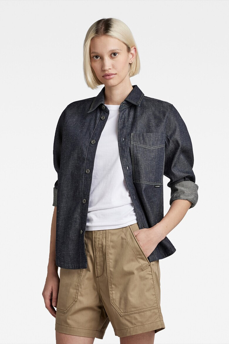G-Star RAW Риза с джоб отпред - Pepit.bg