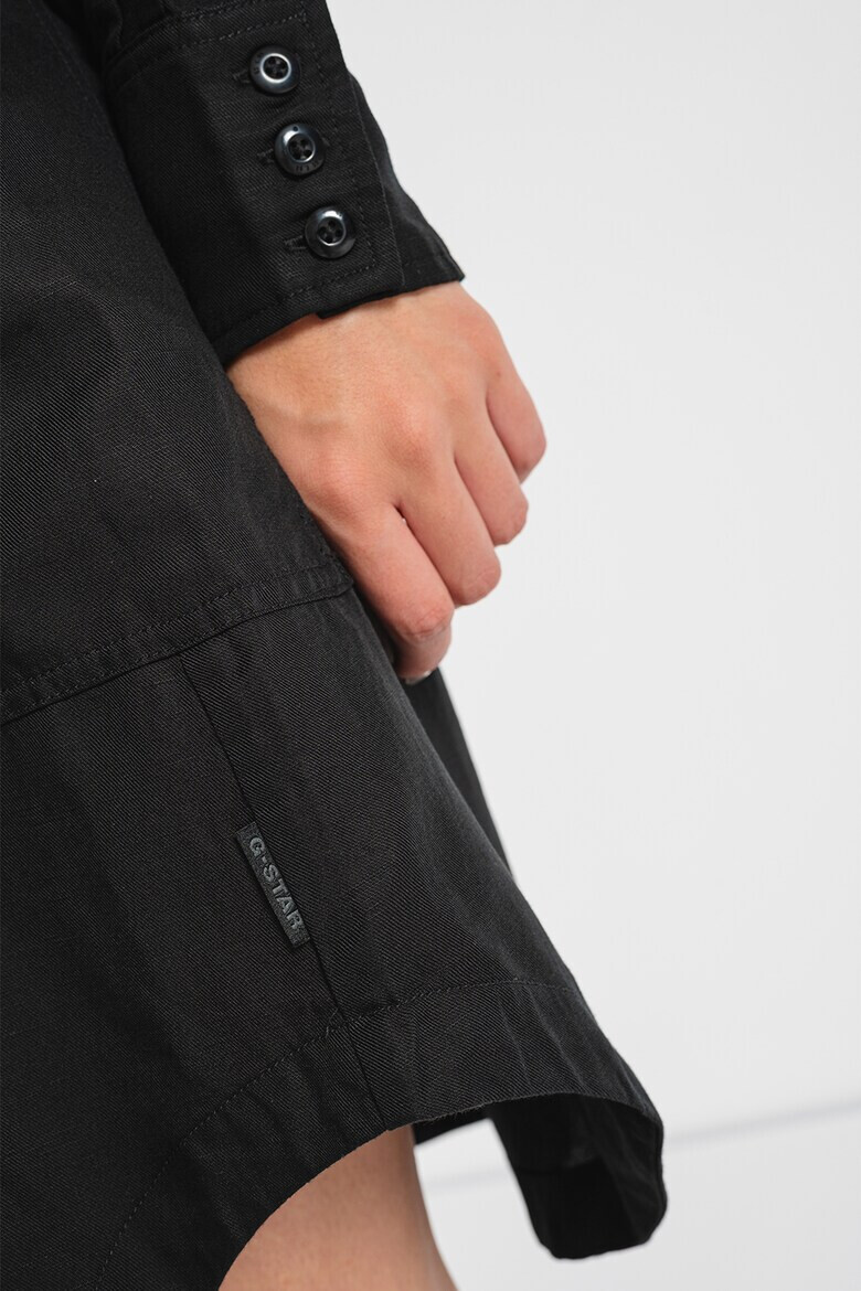 G-Star RAW Рокля тип риза с лен - Pepit.bg
