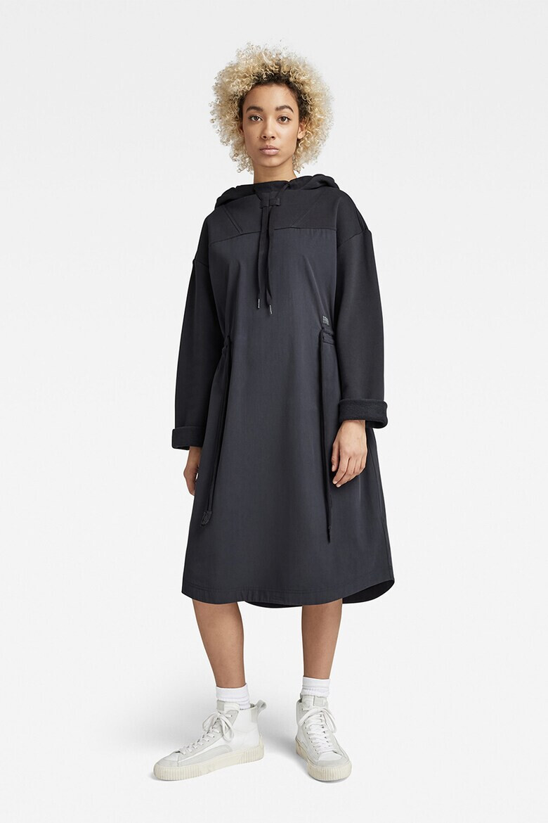 G-Star RAW Рокля тип худи с връзки - Pepit.bg