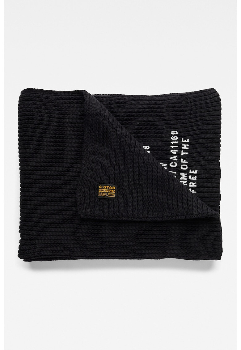 G-Star RAW Шал с надписи - Pepit.bg