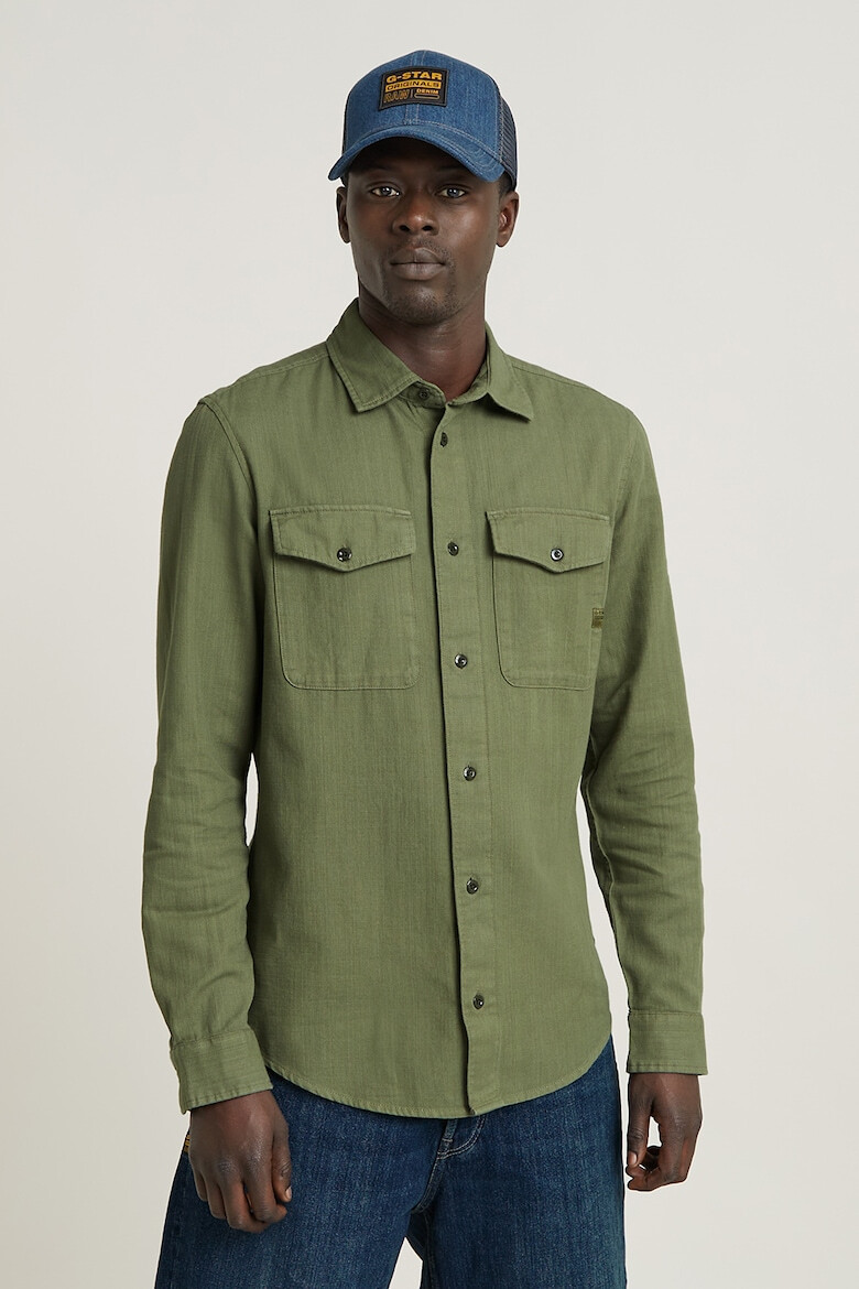 G-Star RAW Слим риза Marine - Pepit.bg