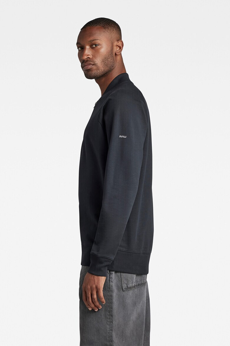 G-Star RAW Суитшърт бомбър с къс цип - Pepit.bg