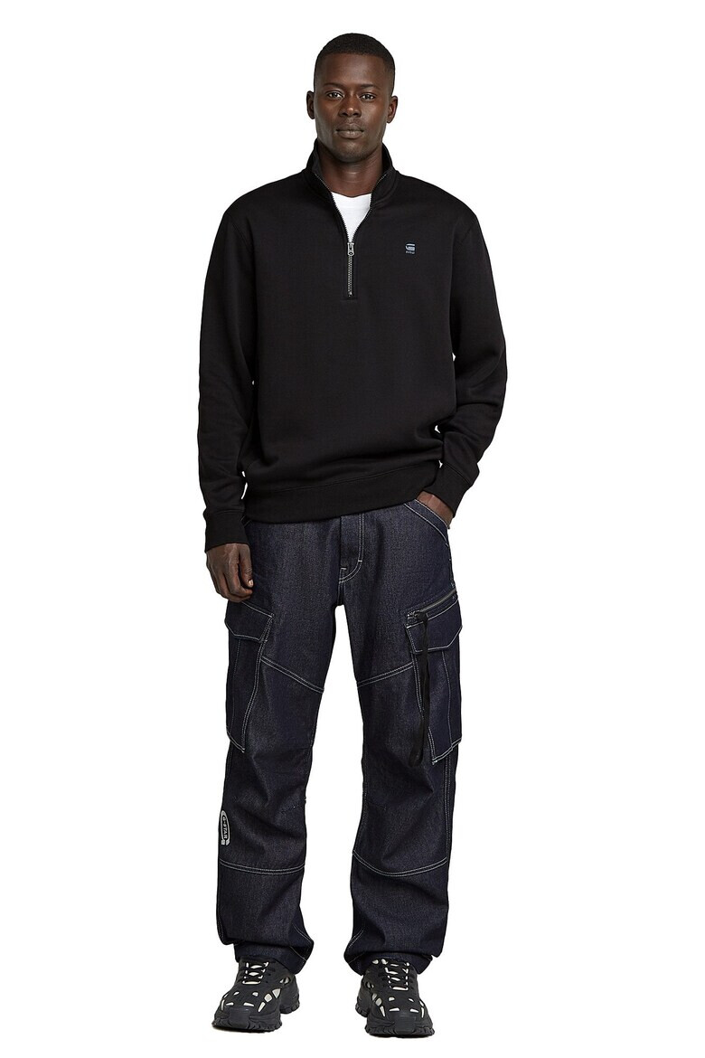 G-Star RAW RAW Суитшърт Premium Core с къс цип - Pepit.bg