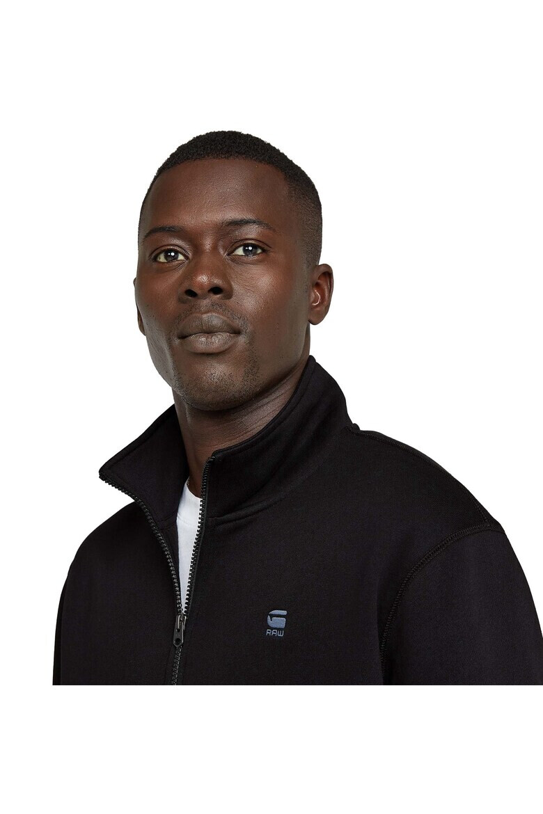 G-Star RAW RAW Суитшърт Premium Core с къс цип - Pepit.bg