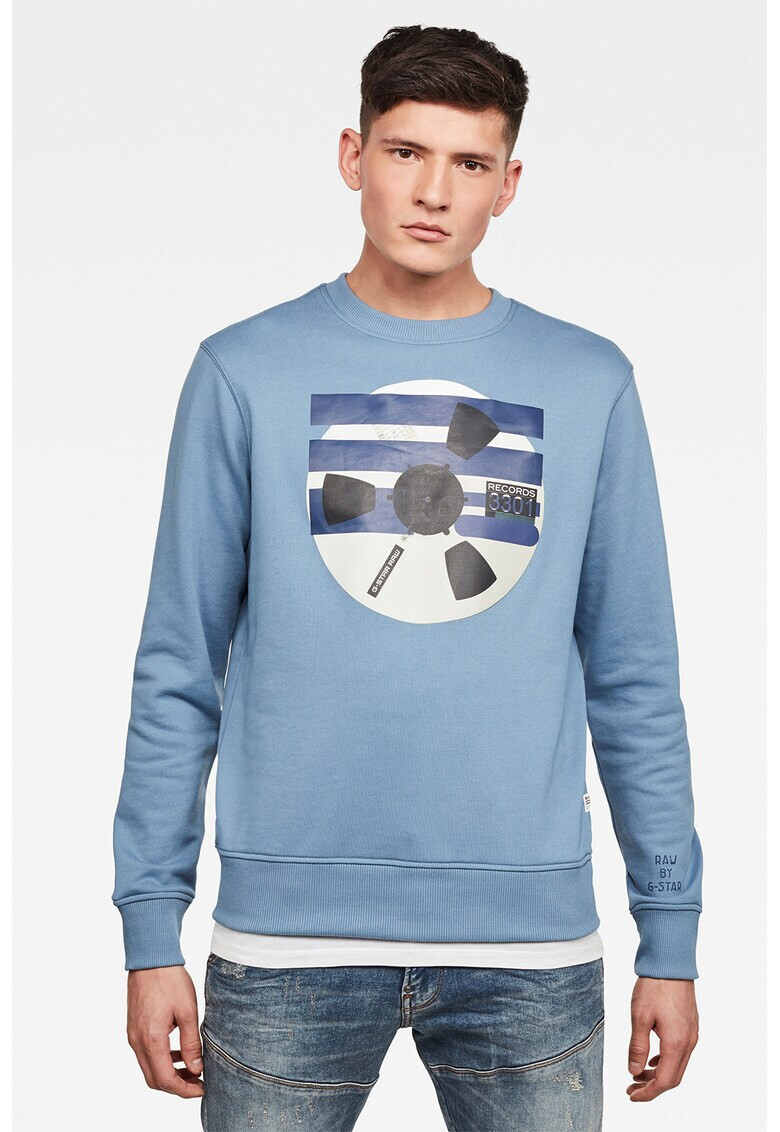 G-Star RAW Суитшърт с апликация - Pepit.bg