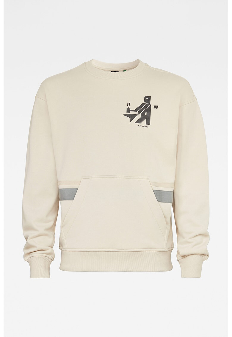 G-Star RAW Суитшърт с джоб тип кенгуру - Pepit.bg
