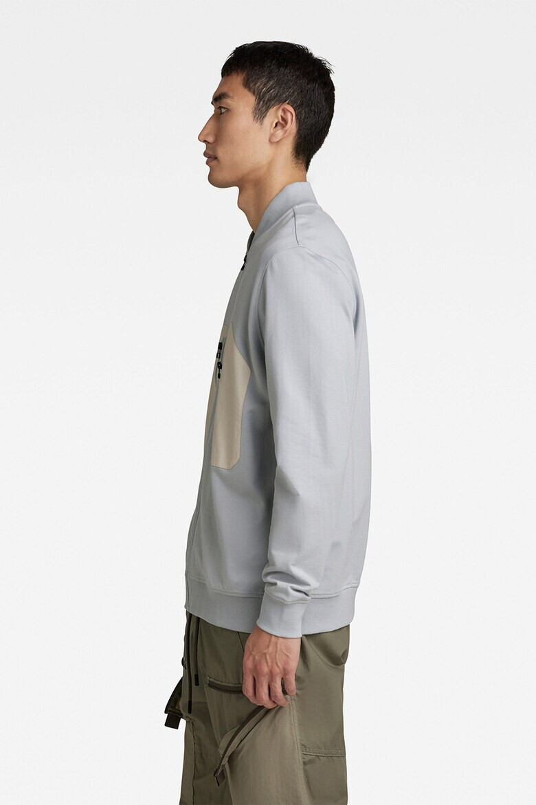 G-Star RAW Суитшърт тип бомбър Tweeter с цип - Pepit.bg