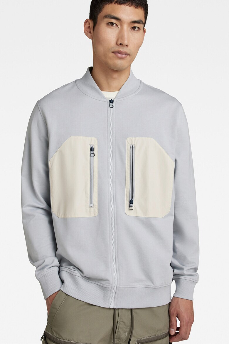 G-Star RAW Суитшърт тип бомбър Tweeter с цип - Pepit.bg