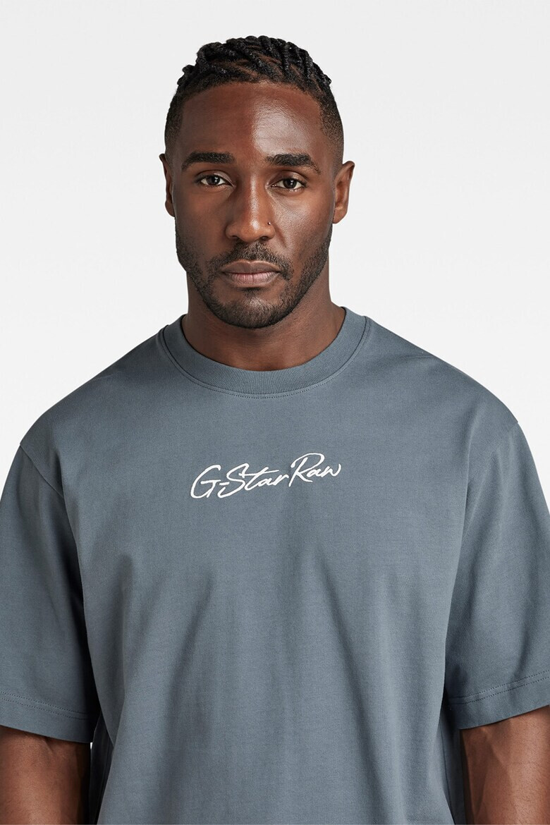 G-Star RAW Уголемена тениска Autograph Boxy от памук - Pepit.bg