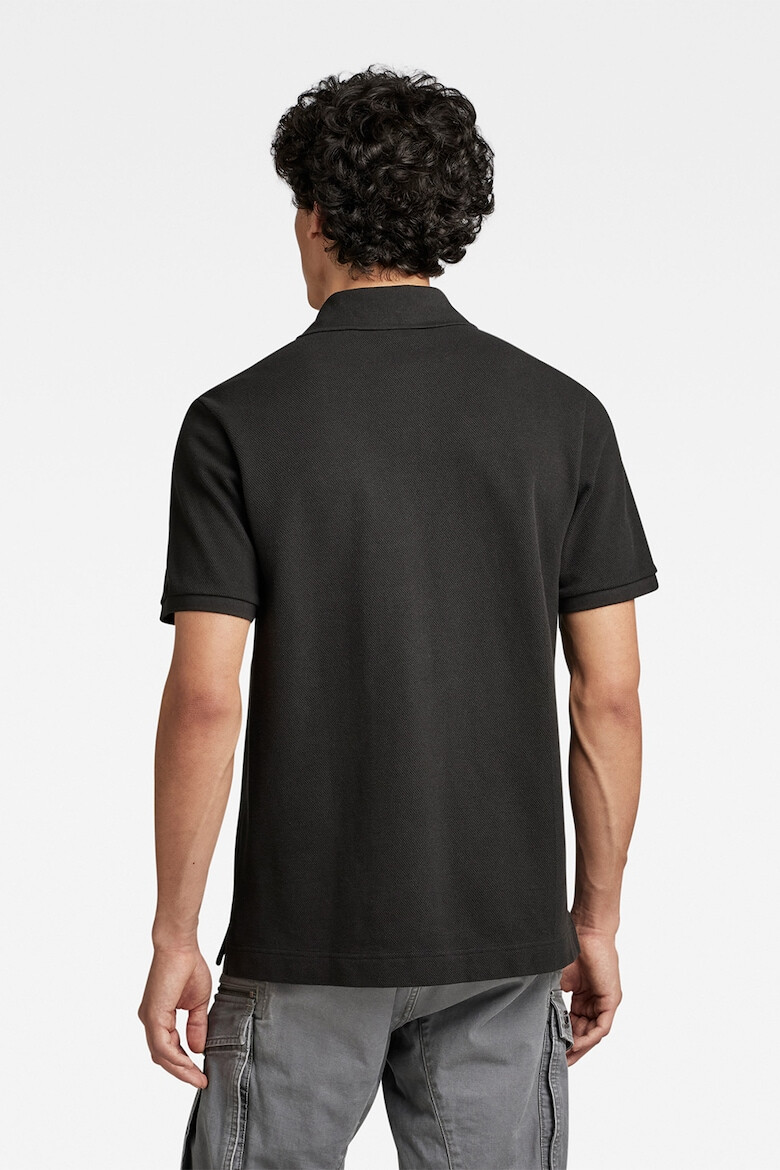 G-Star RAW Тениска Essential от пике с яка - Pepit.bg