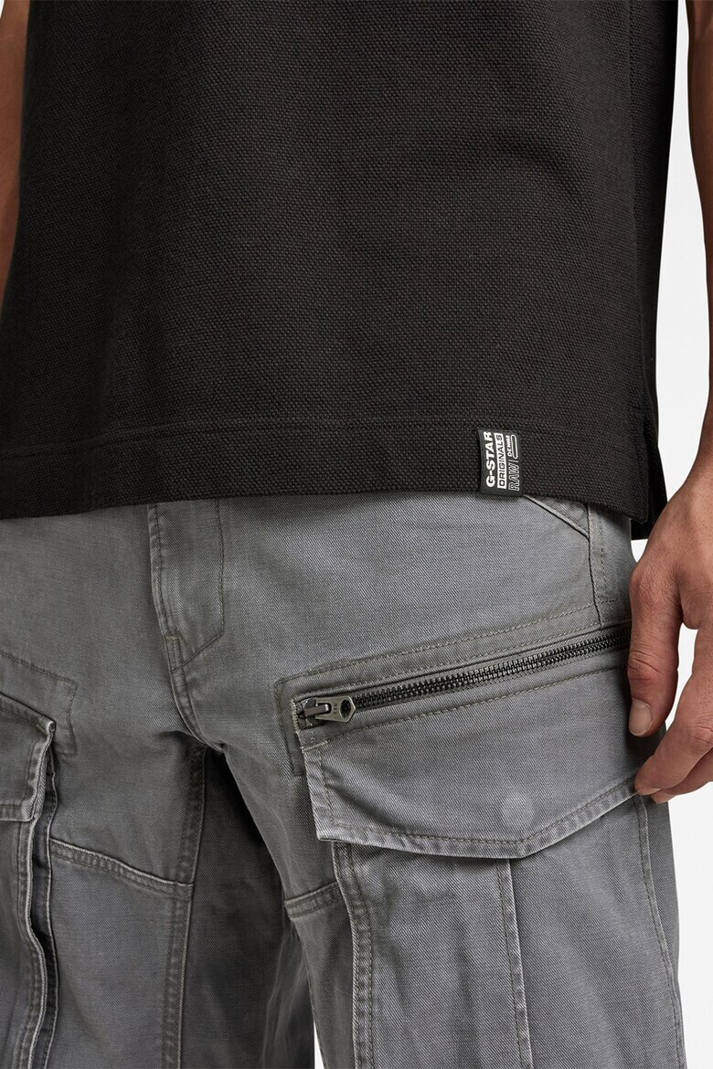 G-Star RAW Тениска Essential от пике с яка - Pepit.bg