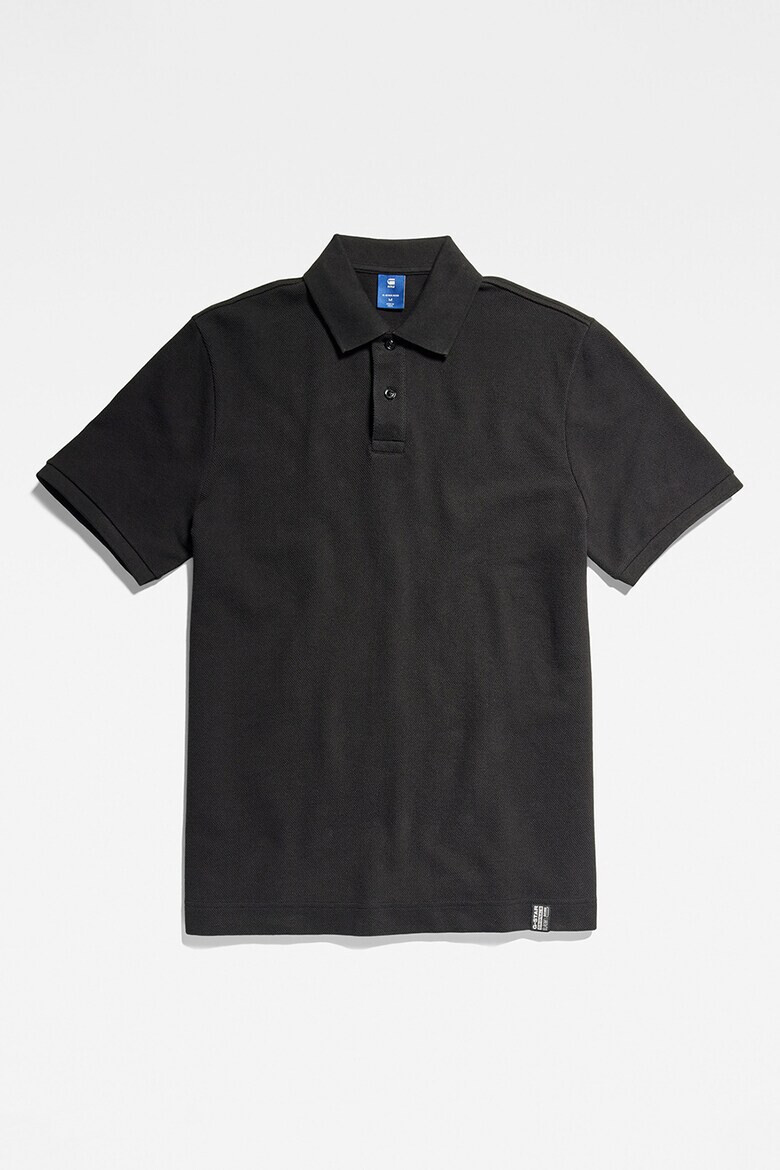 G-Star RAW Тениска Essential от пике с яка - Pepit.bg