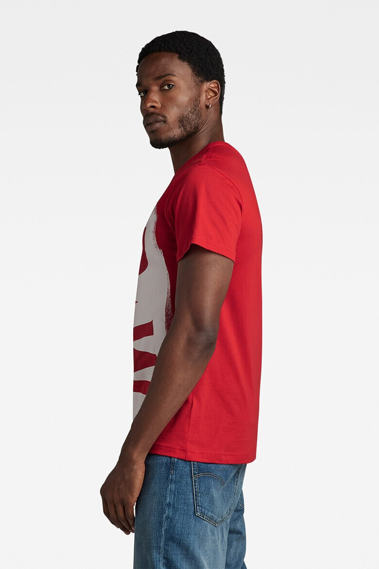 G-Star RAW Тениска Graphic STM 4 с лого - Pepit.bg