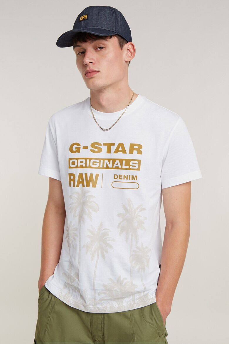 G-STAR RAW - Тениска от органичен памук - Pepit.bg