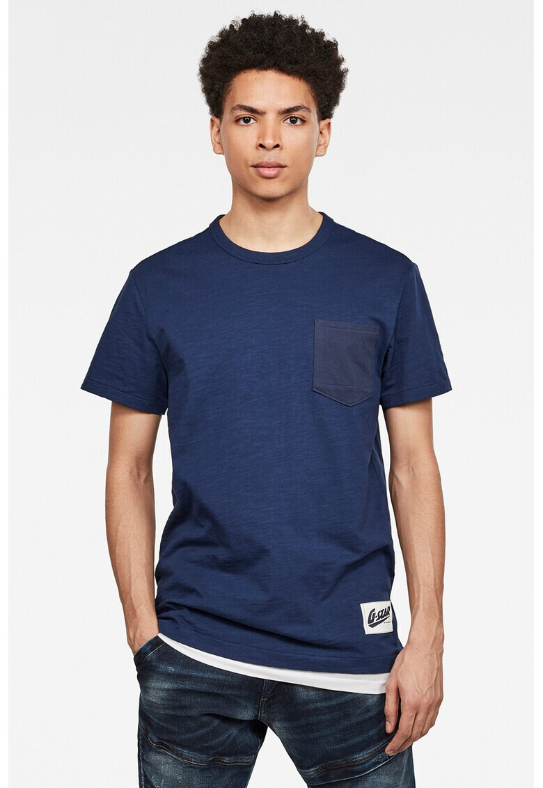 G-Star RAW Тениска с джоб на гърдите - Pepit.bg