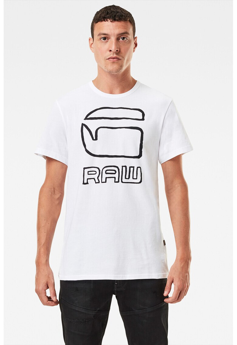 G-Star RAW Тениска от органичен памук с лого - Pepit.bg