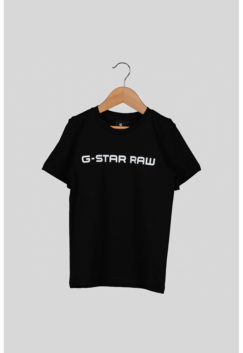 G-Star RAW Тениска с овално деколте и лого - Pepit.bg