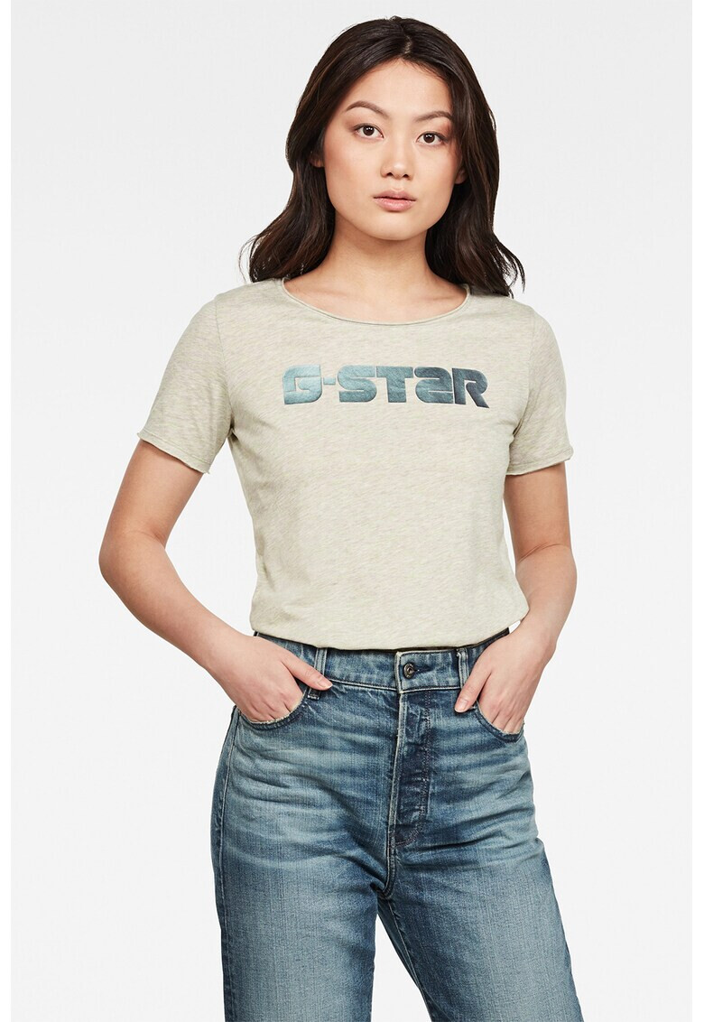 G-Star RAW Тениска с овално деолте - Pepit.bg