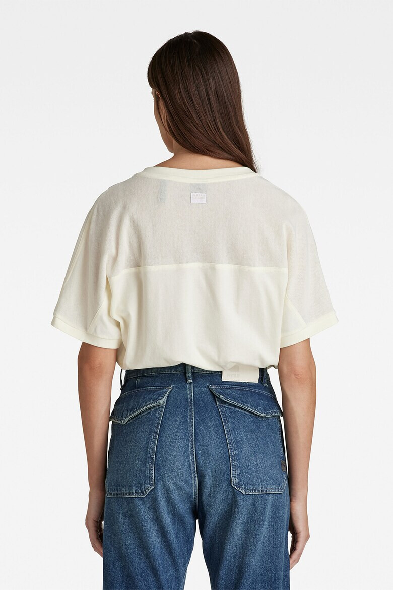 G-Star RAW Тениска с шпиц деколте - Pepit.bg