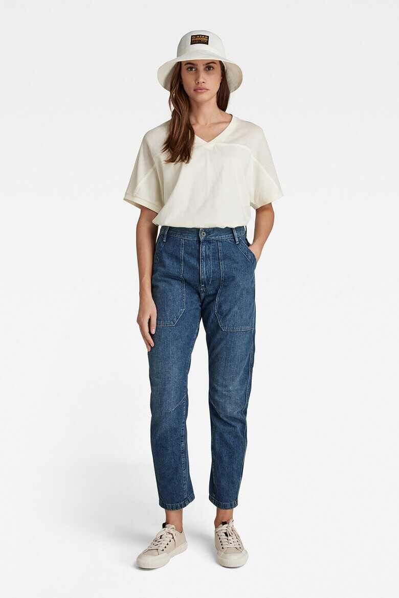 G-Star RAW Тениска с шпиц деколте - Pepit.bg