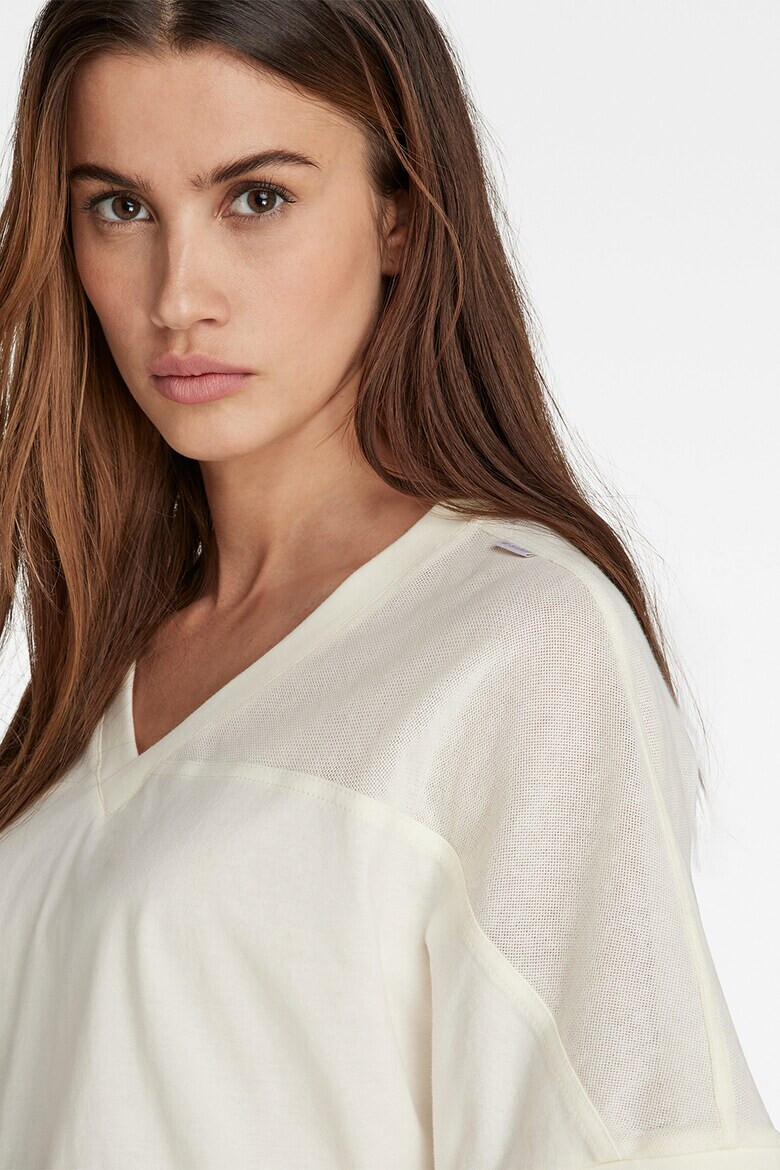 G-Star RAW Тениска с шпиц деколте - Pepit.bg