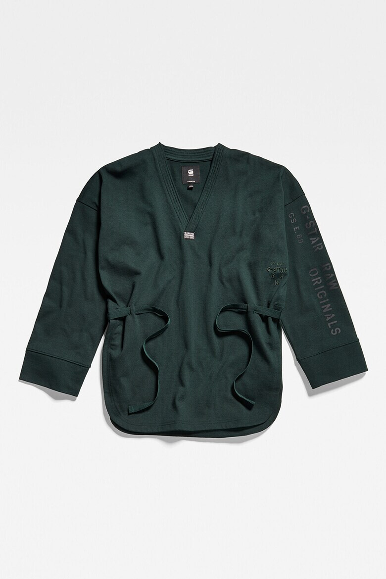 G-Star RAW Уголемен суитшърт с шпиц - Pepit.bg
