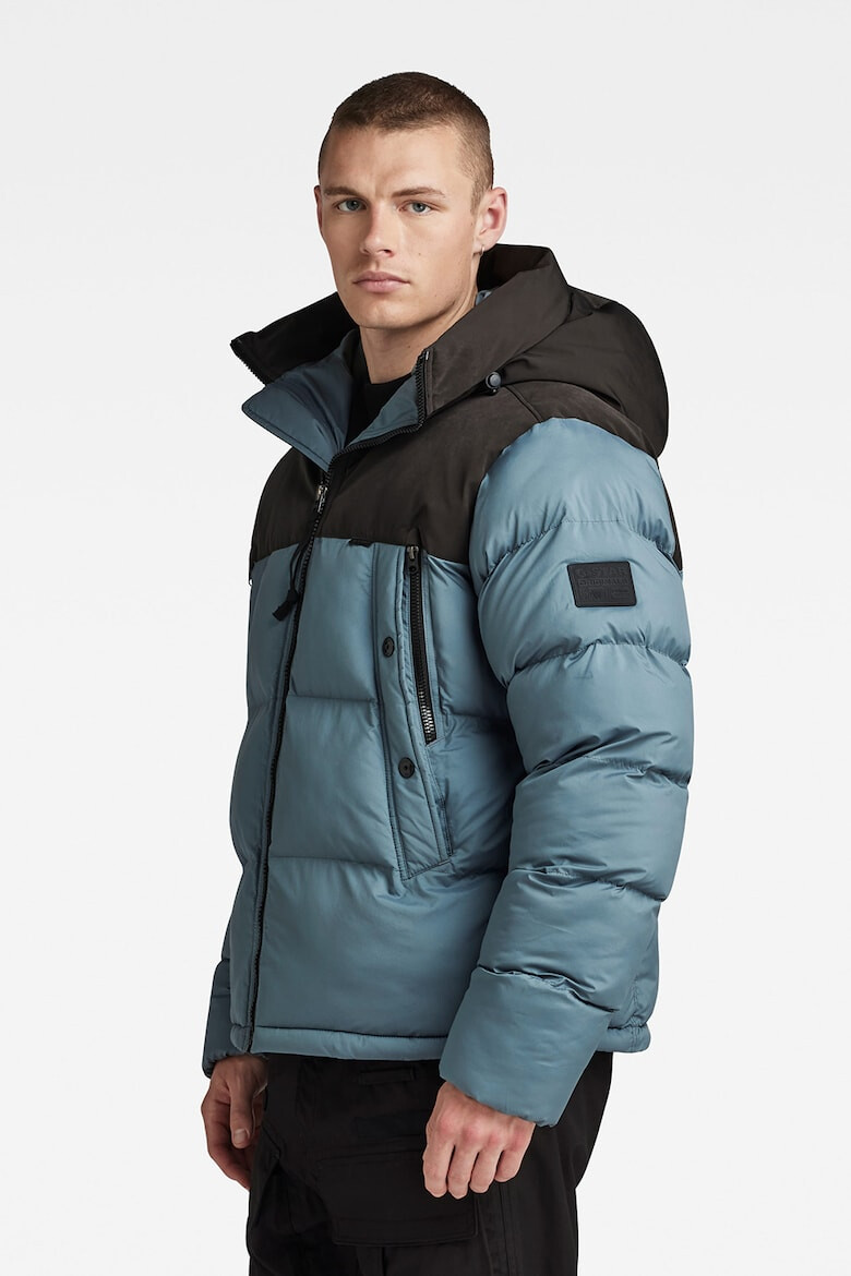 G-STAR Уголемено зино яке Expedition Puffer с качулка - Pepit.bg