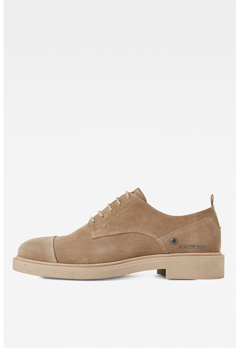 G-Star RAW Велурени обувки Derby - Pepit.bg