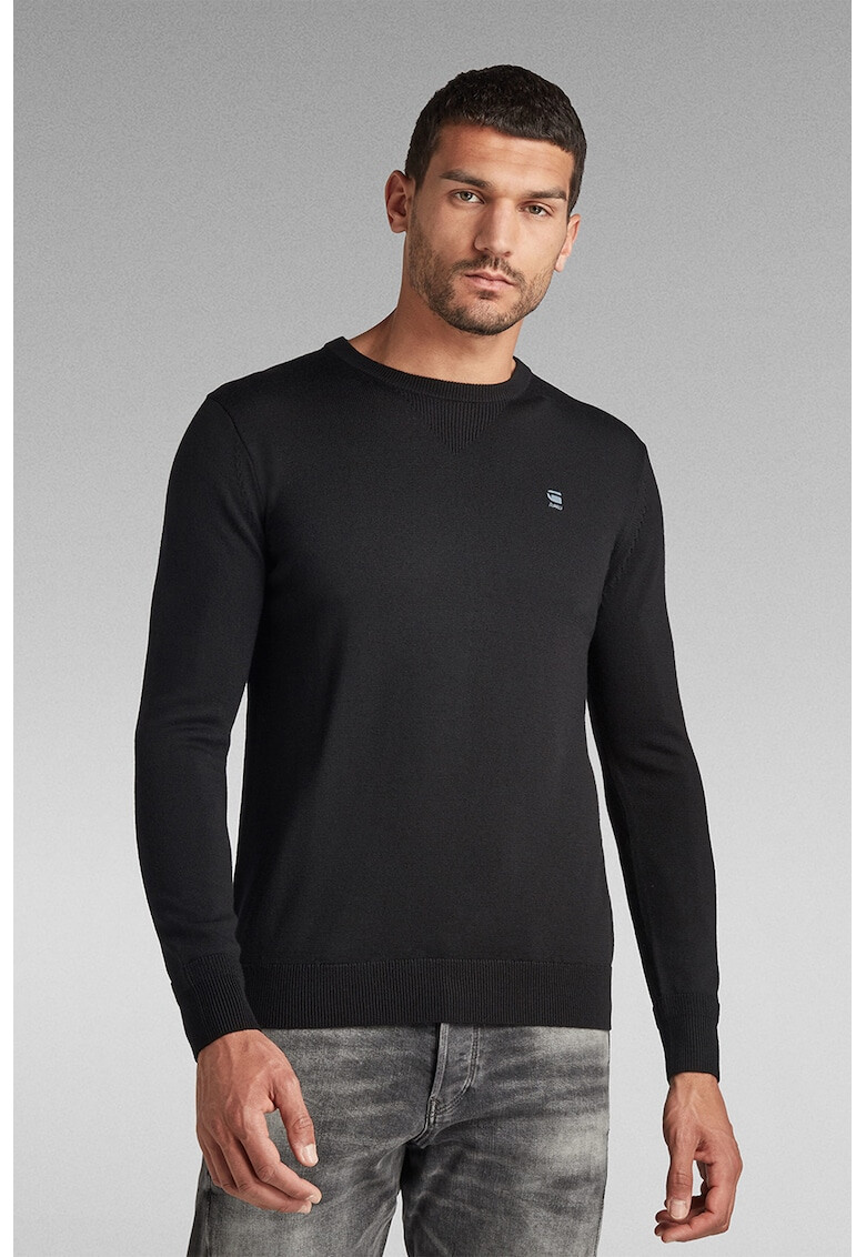 G-Star RAW Вълнен пуловер Premium Basic - Pepit.bg